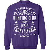 Sweatshirts Purple / Small Hunting Clan Crewneck Sweatshirt