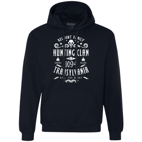 Sweatshirts Navy / Small Hunting Clan Premium Fleece Hoodie