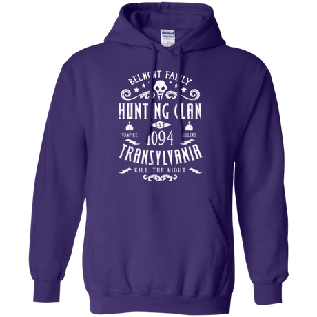 Sweatshirts Purple / Small Hunting Clan Pullover Hoodie