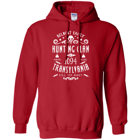 Sweatshirts Red / Small Hunting Clan Pullover Hoodie