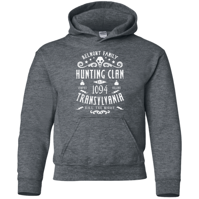 Sweatshirts Dark Heather / YS Hunting Clan Youth Hoodie