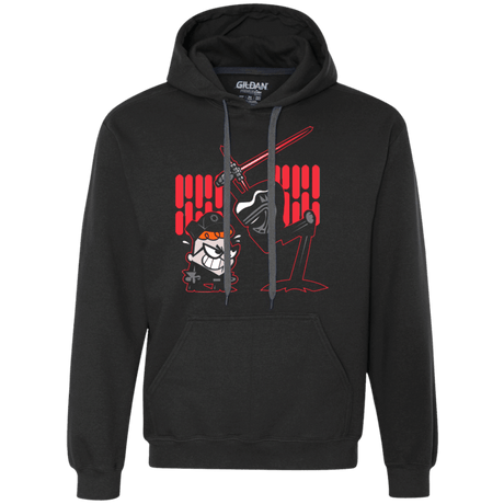 Sweatshirts Black / Small Huxters First Order Premium Fleece Hoodie