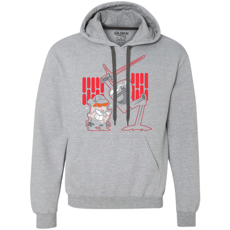 Sweatshirts Sport Grey / Small Huxters First Order Premium Fleece Hoodie