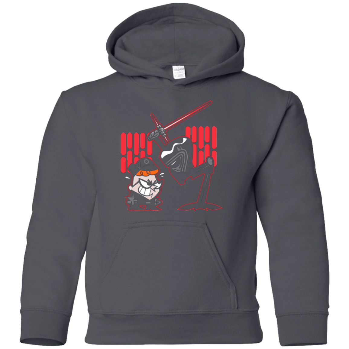 Sweatshirts Charcoal / YS Huxters First Order Youth Hoodie