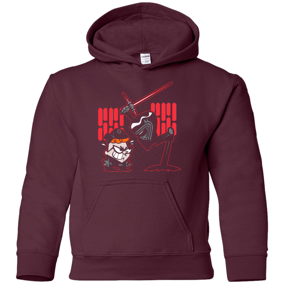 Sweatshirts Maroon / YS Huxters First Order Youth Hoodie