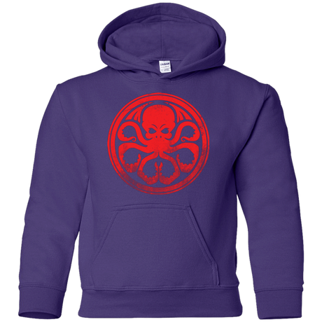 Sweatshirts Purple / YS Hydrulhu Youth Hoodie