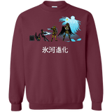 Sweatshirts Maroon / Small Hyoga Evolution Crewneck Sweatshirt