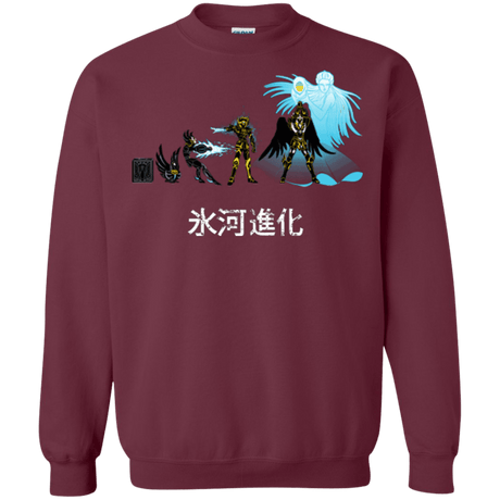 Sweatshirts Maroon / Small Hyoga Evolution Crewneck Sweatshirt