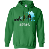 Sweatshirts Irish Green / Small Hyoga Evolution Pullover Hoodie