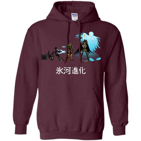 Sweatshirts Maroon / Small Hyoga Evolution Pullover Hoodie