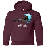 Sweatshirts Maroon / YS Hyoga Evolution Youth Hoodie