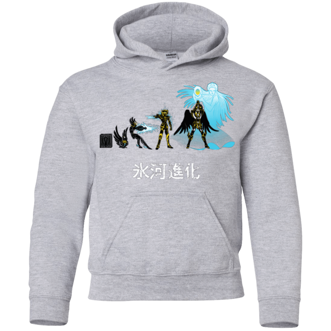 Sweatshirts Sport Grey / YS Hyoga Evolution Youth Hoodie