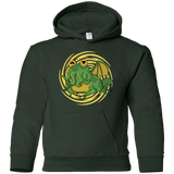Sweatshirts Forest Green / YS Hypnocthulhu Youth Hoodie