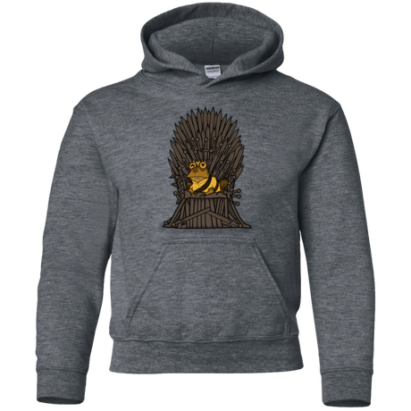 Sweatshirts Dark Heather / YS Hypnothrone Youth Hoodie