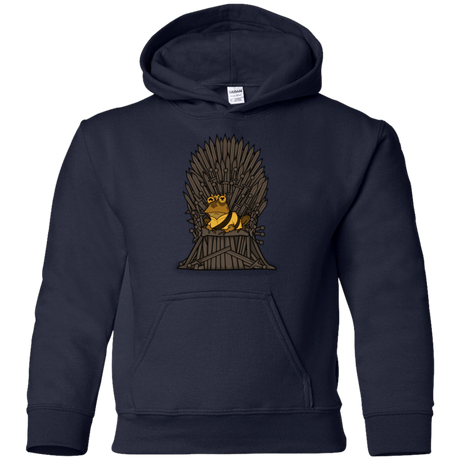 Sweatshirts Navy / YS Hypnothrone Youth Hoodie