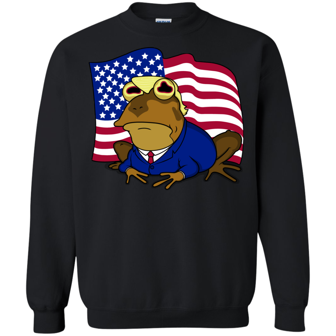 Sweatshirts Black / S hypnotrump Crewneck Sweatshirt