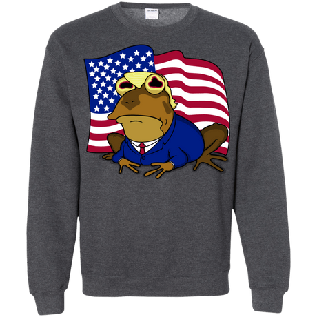 Sweatshirts Dark Heather / S hypnotrump Crewneck Sweatshirt