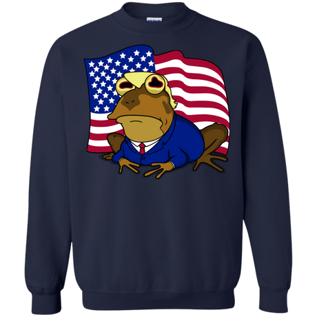Sweatshirts Navy / S hypnotrump Crewneck Sweatshirt
