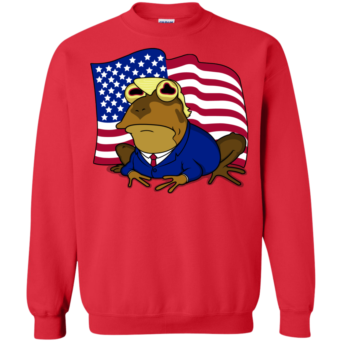 Sweatshirts Red / S hypnotrump Crewneck Sweatshirt