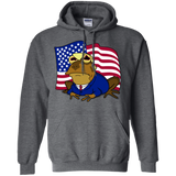 Sweatshirts Dark Heather / S hypnotrump Pullover Hoodie