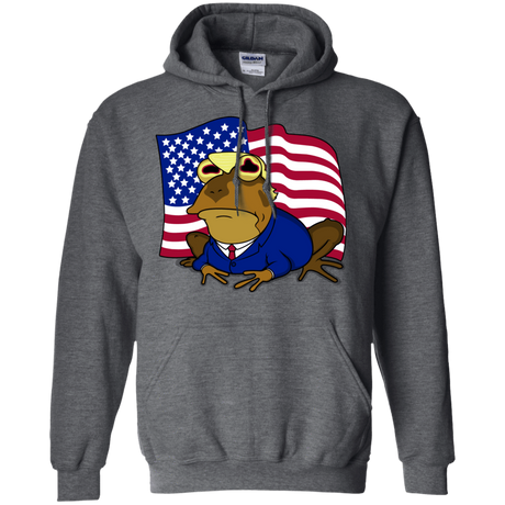 Sweatshirts Dark Heather / S hypnotrump Pullover Hoodie