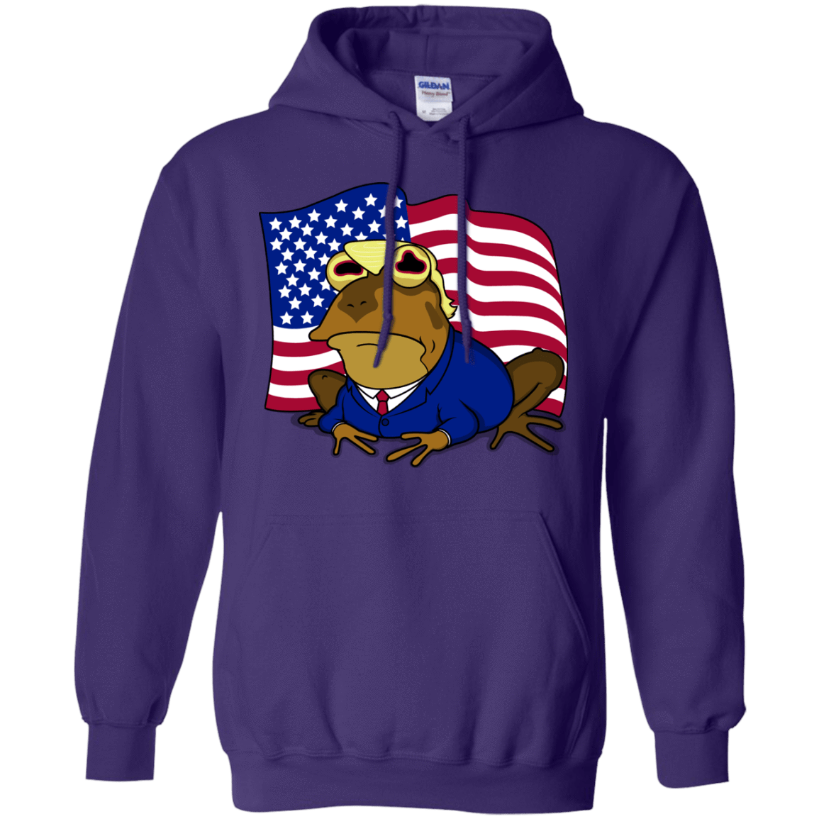 Sweatshirts Purple / S hypnotrump Pullover Hoodie