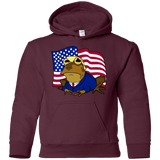 Sweatshirts Maroon / YS hypnotrump Youth Hoodie