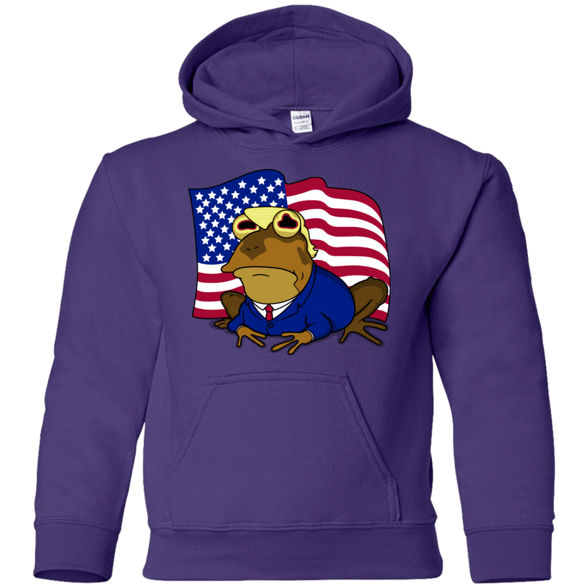 Sweatshirts Purple / YS hypnotrump Youth Hoodie