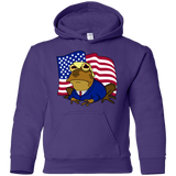 Sweatshirts Purple / YS hypnotrump Youth Hoodie