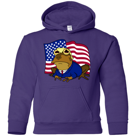 Sweatshirts Purple / YS hypnotrump Youth Hoodie