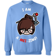 Sweatshirts Carolina Blue / Small I Am A Mei Zing Crewneck Sweatshirt