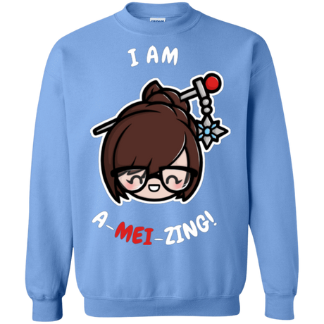 Sweatshirts Carolina Blue / Small I Am A Mei Zing Crewneck Sweatshirt