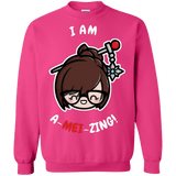 Sweatshirts Heliconia / Small I Am A Mei Zing Crewneck Sweatshirt