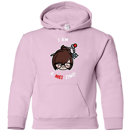 Sweatshirts Light Pink / YS I Am A Mei Zing Youth Hoodie