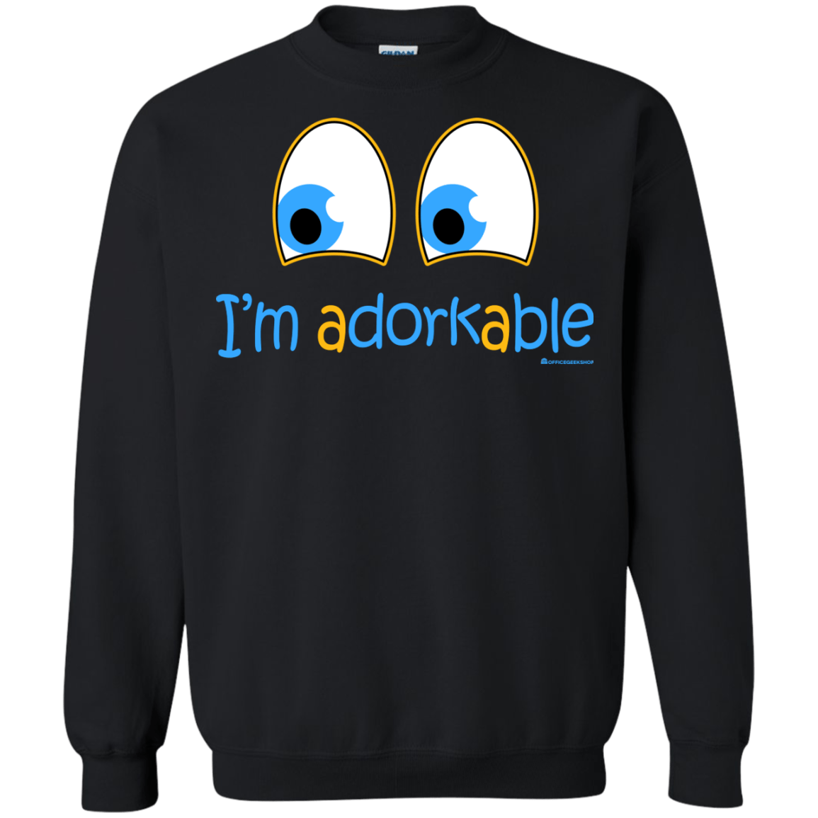 Sweatshirts Black / Small I Am Adorkable Crewneck Sweatshirt