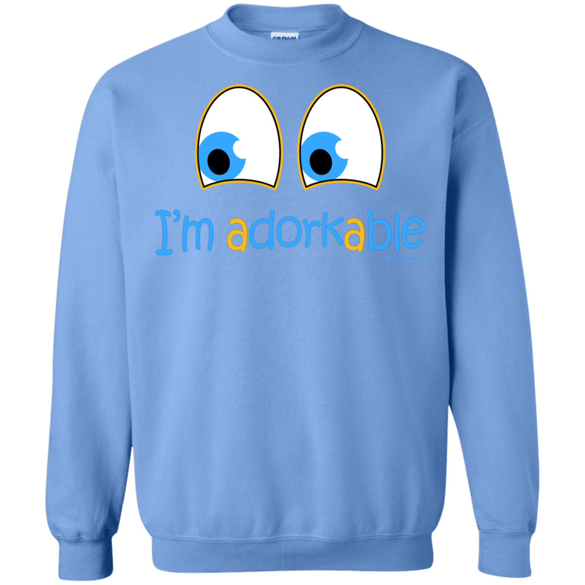 Sweatshirts Carolina Blue / Small I Am Adorkable Crewneck Sweatshirt