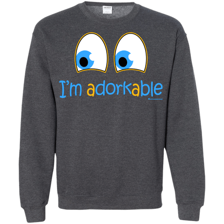 Sweatshirts Dark Heather / Small I Am Adorkable Crewneck Sweatshirt