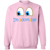 Sweatshirts Light Pink / Small I Am Adorkable Crewneck Sweatshirt
