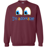 Sweatshirts Maroon / Small I Am Adorkable Crewneck Sweatshirt