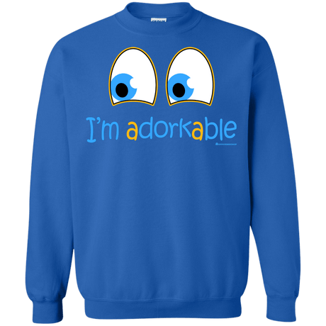 Sweatshirts Royal / Small I Am Adorkable Crewneck Sweatshirt