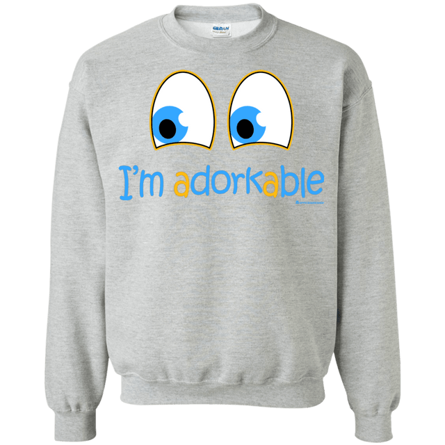 Sweatshirts Sport Grey / Small I Am Adorkable Crewneck Sweatshirt