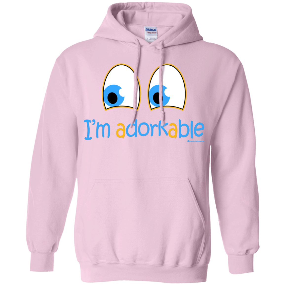 Sweatshirts Light Pink / Small I Am Adorkable Pullover Hoodie