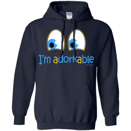 Sweatshirts Navy / Small I Am Adorkable Pullover Hoodie