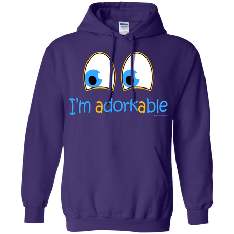 Sweatshirts Purple / Small I Am Adorkable Pullover Hoodie