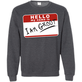 Sweatshirts Dark Heather / Small I am Groot Crewneck Sweatshirt