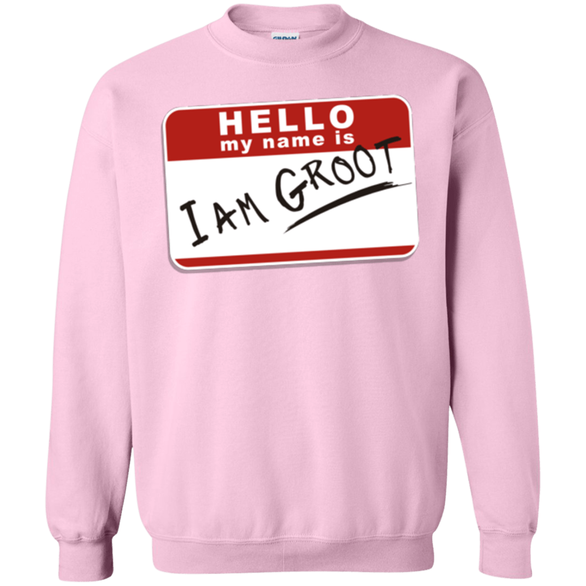 Sweatshirts Light Pink / Small I am Groot Crewneck Sweatshirt