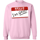 Sweatshirts Light Pink / Small I am Groot Crewneck Sweatshirt