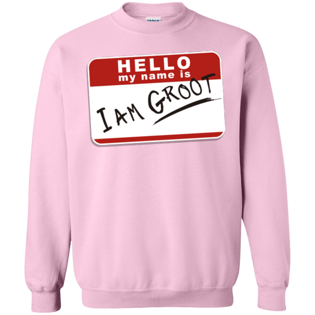 Sweatshirts Light Pink / Small I am Groot Crewneck Sweatshirt