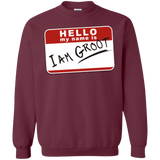 Sweatshirts Maroon / Small I am Groot Crewneck Sweatshirt