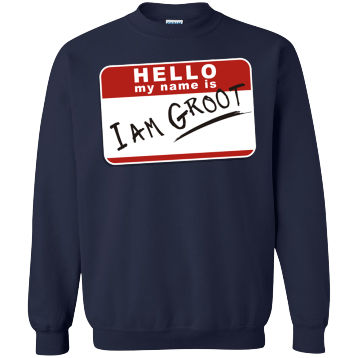 Sweatshirts Navy / Small I am Groot Crewneck Sweatshirt